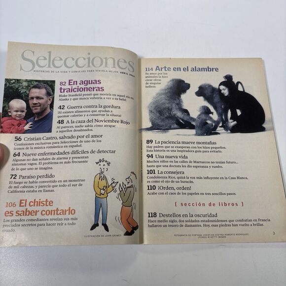 Cristian Castro SARAH JESSICA PARKER Selecciones Reader’s Digest Spanish Mag - Picture 2 of 5